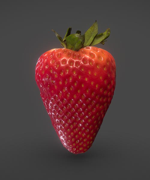 3D Reconstruction – Harry & David Strawberry