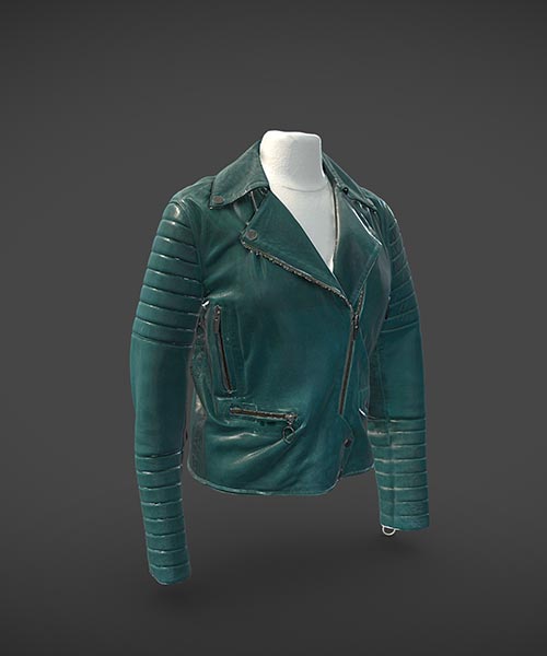 3D Reconstruction – The Arrivals Leather Jacket