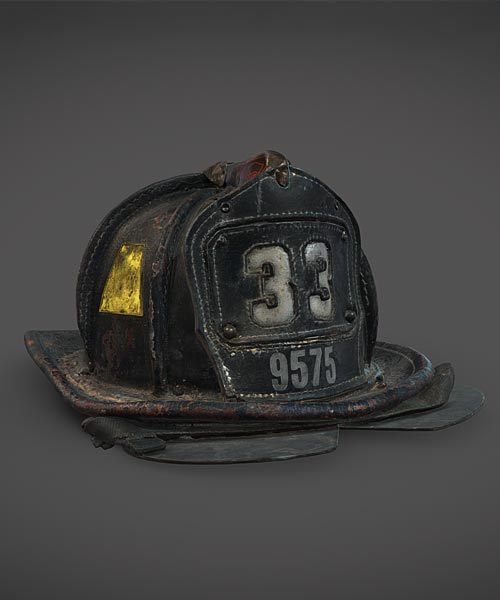 3D Reconstruction – FDNY Harriet Duren’s Helmet