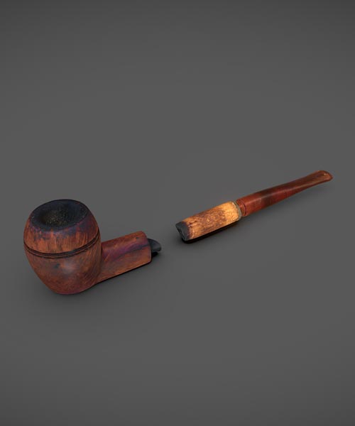 3D Reconstruction – Albert Einstein’s Pipe