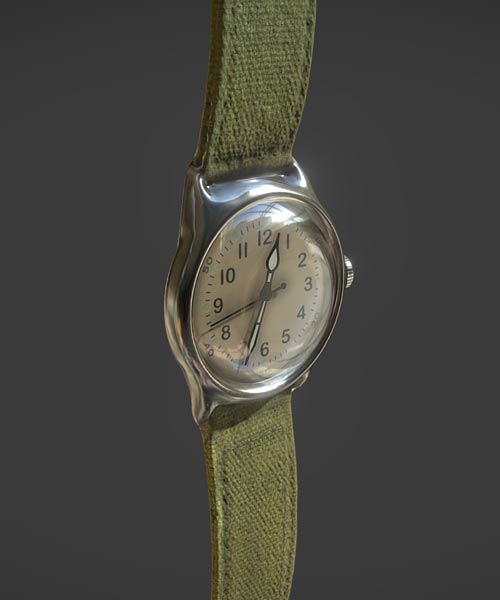 3D Reconstruction – Tom Rice D-Day Watch